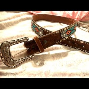 Arita Aztec Belt Medium beaded jewel